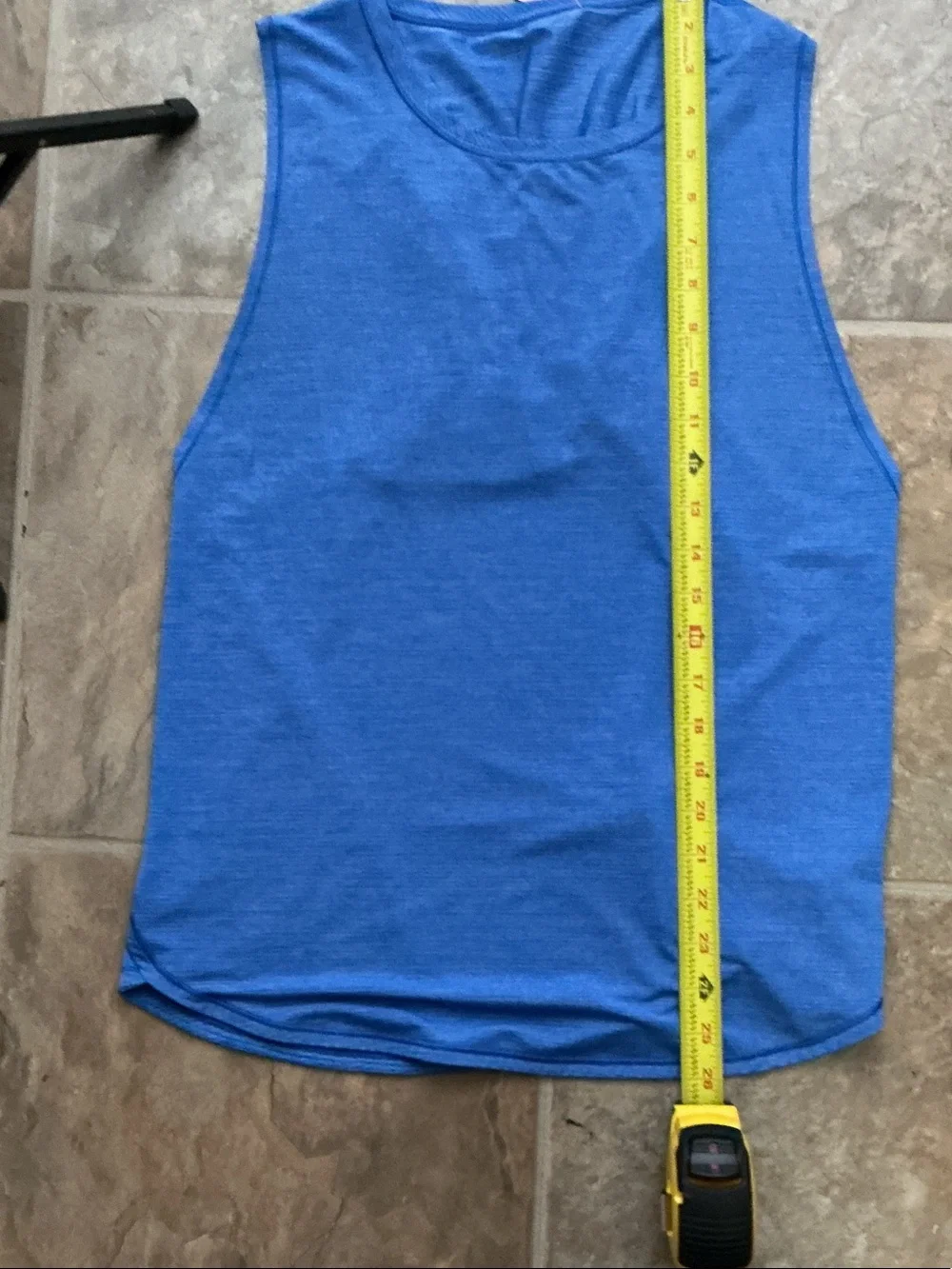 Lululemon Blue Racerback Tank | Open Back Detail | Athletic Top